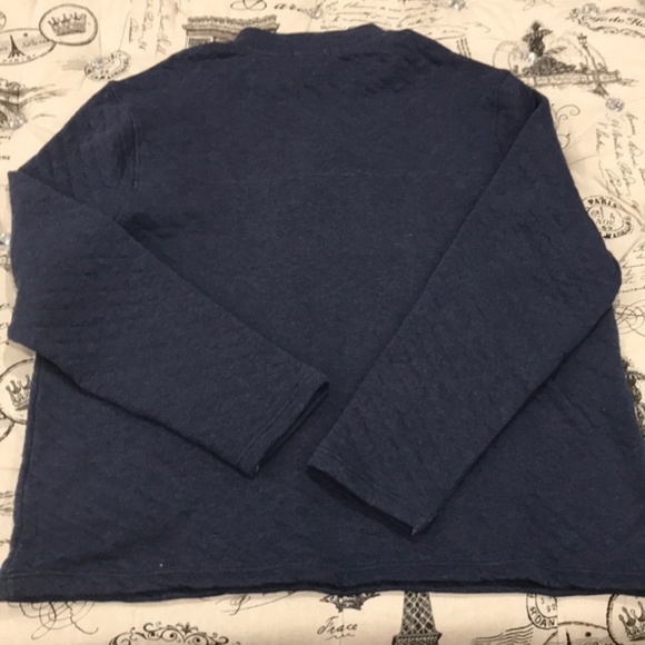 Tailor Vintage Quarter Zip Quilted Knit Pullover - Picture 5 of 6